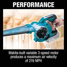 Load image into Gallery viewer, Makita XBU05Z 18V LXT® Lithium-Ion Cordless Blower, Tool Only