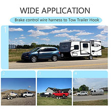 Load image into Gallery viewer, RED WOLF Trailer Brake Controller Wiring Harness Connector Adapter Compatible with 2004-2020 Nissan Froniter/Titan/Armada, 2004-2017 Infiniti QX56 QX80 Plug Electric Brake Control for Trailer Tow Hook