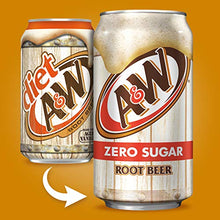 Load image into Gallery viewer, Diet A&W Root Beer, 12 fl oz (pack of 12)