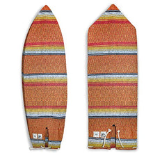 Load image into Gallery viewer, Mexican Blanket Surfboard Bag (Red/ Yellow/ Orange, 9'6" Longboard)