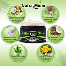 Load image into Gallery viewer, Hemp Pain Relief Cream Organic Hemp + MSM + Arnica + Coconut Oil Relieve Muscle, Joint & Arthritis Pain Hemp Cream for Pain 4oz