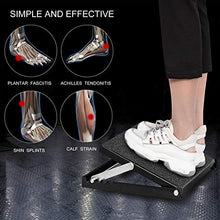 Load image into Gallery viewer, WL Professional Steel Calf Stretcher, Adjustable Ankle Incline Board and Stretch Board, Slant Board with Full Non-Slip Surface, 16" x 14", 4 Positions (500 LB Capacity)
