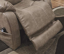 Load image into Gallery viewer, Signature Design by Ashley Barling Power Recliner Adjustable Headrest Mushroom