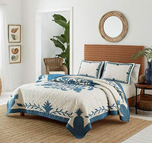 Load image into Gallery viewer, Tommy Bahama Aloha Pineapple Cotton Blue Standard Sham