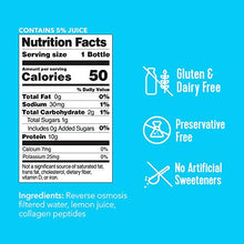 Load image into Gallery viewer, Vital Proteins Collagen Water™, 10g of Collagen per Bottle, Made with Real Fruit Juice, Dairy & Gluten Free - Original Lemon, 12 Pack