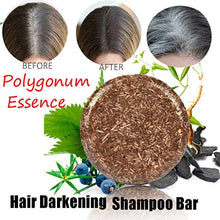 Load image into Gallery viewer, Hair Darkening Shampoo Bar Natural Organic Conditioner And Maintenance