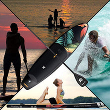 Load image into Gallery viewer, Hurley PhantomTour 10' 6" Stand Up Paddle Board with Hikeable Backpack, Air Pump, Adjustable Floating Paddle, Coiled Leash, Fin & Repair Kit (Paradise)
