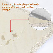 Load image into Gallery viewer, Pawsse Waterproof Pet Blanket,Pee Urine Proof Dog Blanket for Couch Sofa Bed,Soft Reversible Furniture Protector Cover,Liquid Resistance Blanket for Small Medium Large Dogs Cats