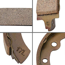 Load image into Gallery viewer, 10L0L Golf Cart Brake Shoes, Replacement Brake Pads for Club Car DS&Carryall(Manual Adjust) 1981-1994, E-Z GO G&E 1982-1986, for Yamaha G1 1979-1981, Columbia Par Car G&E 1986-2017