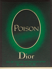 Load image into Gallery viewer, Poison By Christian Dior For Women. Eau De Toilette Spray 1.7 Ounces