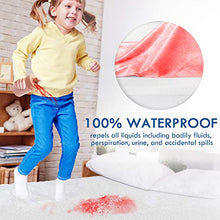 Load image into Gallery viewer, ZAMAT Premium 100% Waterproof Mattress Protector, Breathable & Noiseless Mattress Pad Cover, Fitted 14"-18" Deep, Vinyl Free, Hypoallergenic | Dust Proof | Smooth Soft Cotton Terry Covers (King)