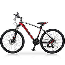 Load image into Gallery viewer, Merax 26" Mountain Bicycle with Suspension Fork 24-Speed Mountain Bike with Disc Brake, Lightweight Aluminum Frame