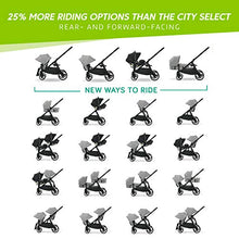 Load image into Gallery viewer, Baby Jogger City Select LUX Stroller | Baby Stroller with 20 Ways to Ride, Goes from Single to Double Stroller | Quick Fold Stroller, Granite