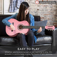 Load image into Gallery viewer, Best Choice Products 38in Beginner All Wood Acoustic Guitar Starter Kit w/Case, Strap, Digital Tuner, Pick, Strings - Sunburst
