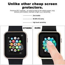 Load image into Gallery viewer, Ritastar for iWatch Cover 40mm with Screen Protector,Overall Metal Case and Hard Thin PET Film,High Sensitive,Impact Resistant,Bubble Free,Defense Edge for Apple Watch Series 5,4 Accessories Women Men