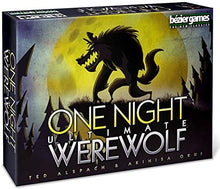 Load image into Gallery viewer, Bezier board Games One Night Ultimate Werewolf Black