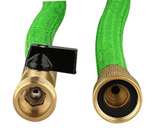 Load image into Gallery viewer, GrowGreen Garden Hose, Expandable Garden Hoses, Water Hose with High Pressure Hose Spray Nozzle, Flexible Garden Hose with All Brass Connectors, Leak Proof, Durable, Heavy Duty Material (50 Feet)