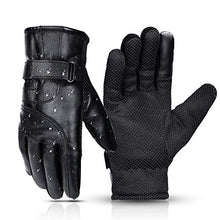 Load image into Gallery viewer, Touch Screen Winter Gloves Waterproof & Windproof for Motorcycle,Cycling,Riding,Running,Snow Sports, -10°F Cold Proof Cold Weather Gloves Warm Thermal Gloves for Men and Women Black (Medium)