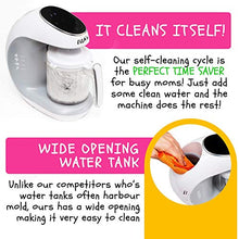 Load image into Gallery viewer, Baby Food Maker | Baby Food Processor Blender Grinder Steamer | Cooks & Blends Healthy Homemade Baby Food in Minutes | Self Cleans | Touch Screen Control | 6 Reusable Food Pouches