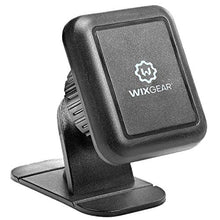 Load image into Gallery viewer, WixGear Magnetic Phone Mount, Universal Stick On Dashboard Magnetic Car Mount Holder, for Cell Phones with Fast Swift-snap Technology