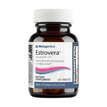 Load image into Gallery viewer, Metagenics Estrovera - Plant Derived Menopause Hot Flash Relief, Formulated with Rhubarb Root Extract to Help Relieve Hot Flashes, Night Sweats and Sleep Disturbances, 30 Tablets, 1 Month Supply