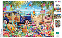 Load image into Gallery viewer, Buffalo Games - Beach Vacation - 300 Large Piece Jigsaw Puzzle