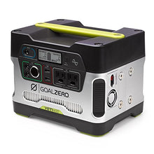 Load image into Gallery viewer, Goal Zero Yeti 400 Portable Power Station, 400Wh Battery Powered Generator Alternative with 12V, AC and USB Outputs