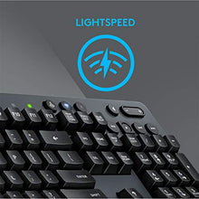 Load image into Gallery viewer, Logitech G613 LIGHTSPEED Wireless Mechanical Gaming Keyboard, Multihost 2.4 GHz + Blutooth Connectivity - Black