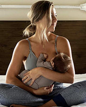 Load image into Gallery viewer, Kindred Bravely Simply Sublime Seamless Nursing Bra for Breastfeeding | Wireless Maternity Bra (Grey, Large)