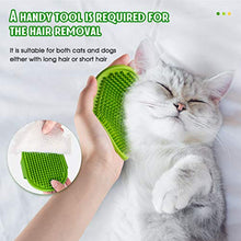 Load image into Gallery viewer, DOYOO 4 Pack Dog Brush, Pet Cat Dog Bowl cat/dog brush,Soothing Massage Rubber brush , for Long Short Haired Dogs and Cats, band Collapsible Travel Pet Cat Dog Bowl