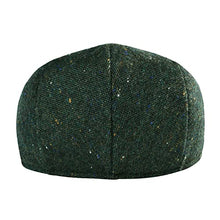 Load image into Gallery viewer, JANGOUL Kids Wool Tweed Flat Cap Herringbone Boy Girl Newsboy Caps Infant Toddler Child Youth Beret Hat Ivy Gatsby Cap (2-3T, Flecked Green)