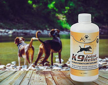 Load image into Gallery viewer, K9 Joint Relief: Glucosamine for Dogs, Liquid Joint Supplement with Chondroitin and MSM, Pain Relief for Arthritis, Hip Dysplasia, Aging, Etc., 32 Ounce