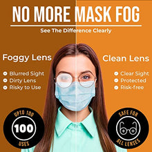 Load image into Gallery viewer, Care Touch Anti Fog Wipes for Glasses, 100 Individually Wrapped Antifog Lens Wipes