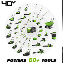 Load image into Gallery viewer, Greenworks 40V Cordless String Trimmer and Leaf Blower Combo Kit, 2.0Ah Battery and Charger Included