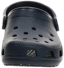 Load image into Gallery viewer, Crocs Kids' Classic Clog | Slip On Boys and Girls | Water Shoes Crib, Navy, C2-C3 US Infant
