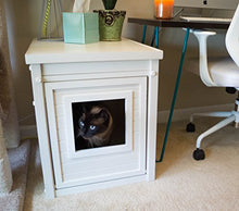 Load image into Gallery viewer, ecoFlex Litter Loo, Litter Box Cover/End Table, Antique White, Standard