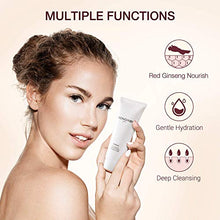 Load image into Gallery viewer, DONGINBI Red Ginseng Moisture & Pure Cleansing Foam and Moisture & Deep Cleansing Oil Gel, Moisturizing Face Cleanser bundle with Natural Ingredients, Removes Makeup, Korean Skin Care