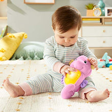Load image into Gallery viewer, Fisher-Price On-the-Go Baby Dome, Soothe & Glow Seahorse, Pink