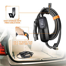 Load image into Gallery viewer, BESENERGY EV Charger Level 2 40Amp NEMA14-50 220V-240V Upgraded Portable EV Charging Cable Faster Charging Station, Electric Vehicle Charger Compatible with All EV Cars