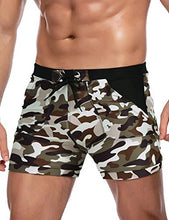 Load image into Gallery viewer, COOFANDY Men's Swimsuit Camo Quick Dry Mens Swimming Shorts Trunks with Pockets