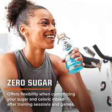 Load image into Gallery viewer, Gatorade Zero With Protein, 10g Whey Protein Isolate, Zero Sugar, Electrolytes, Glacier Cherry, 16.9 Fl Oz, 12 Pack