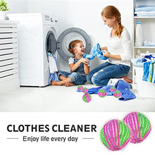 Load image into Gallery viewer, Pet Hair Remover for Laundry, Reusable Dryer Balls, Lint Remover Washing Balls for Laundry Remove Long Hair from Dogs and Cats on Clothes (12 Pcs)