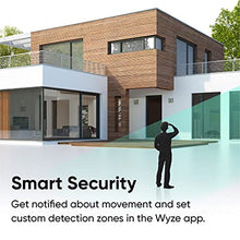Load image into Gallery viewer, WYZE Cam Outdoor Starter Bundle (Includes Base Station and 1 Camera), 1080p HD Indoor/Outdoor Wire-Free Smart Home Camera with Night Vision, 2-Way Audio, Works with Alexa & Google Assistant, white