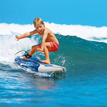 Load image into Gallery viewer, Giantex Surfboard, 6 Ft Stand Up Surfing Board w/ 3 Detachable Fins, Safety Leash, Non-Slip Lightweight Foam Surfboard for Kids, Teenager, Adults (White)