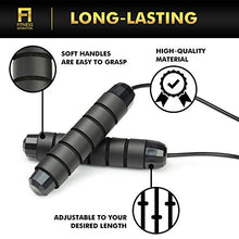 Load image into Gallery viewer, Fitness Invention Ab Roller Wheel - 3-IN-1 Ab Wheel Roller with Knee Mat and Jump Rope - Ab Roller Wheel for Abdominal Exercise - Ab Workout - Home Workout Equipment - Abs Wheel Roller - Abs Roller