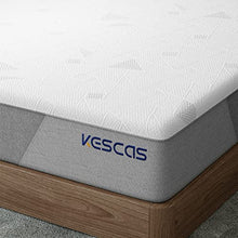 Load image into Gallery viewer, Queen Mattress, Kescas 8 Inch Gel-Infused Memory Foam Queen Size Mattress for Cool Sleep & Pressure Relief, Medium-Firm Feel with Motion Isolation, Bed in a Box, 100-Night Trial