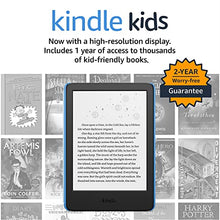 Load image into Gallery viewer, All-new Kindle Kids (2022 release) – Includes access to thousands of books, a cover, and a 2-year worry-free guarantee - Space Whale