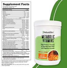 Load image into Gallery viewer, NaturalSlim Metabolic Vitamins - Combination of High Potency Multivitamins, Minerals, B Complex, Msm, & Digestive Formula Supplements for Men & Women - Energy & Metabolism Support - 1 Pack