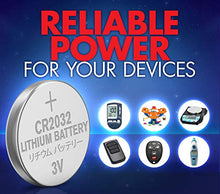 Load image into Gallery viewer, ACDelco CR2032 3V Lithium Coin Cell Battery, Watch and Electronics Button Batteries, 24-Count
