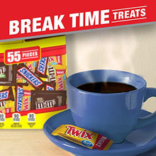 Load image into Gallery viewer, SNICKERS, M&M'S & TWIX Fun Size Chocolate Candy Variety Mix, 31.18-Ounce 55 Piece Bag